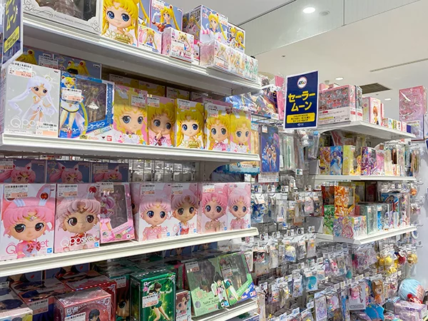 アニメ雑貨コーナー